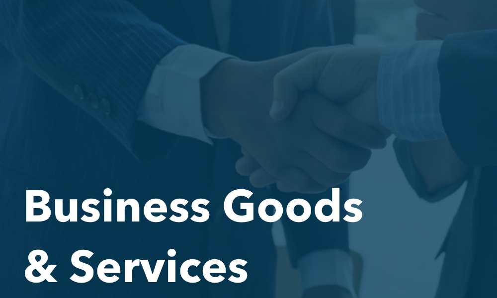 Business goods and services