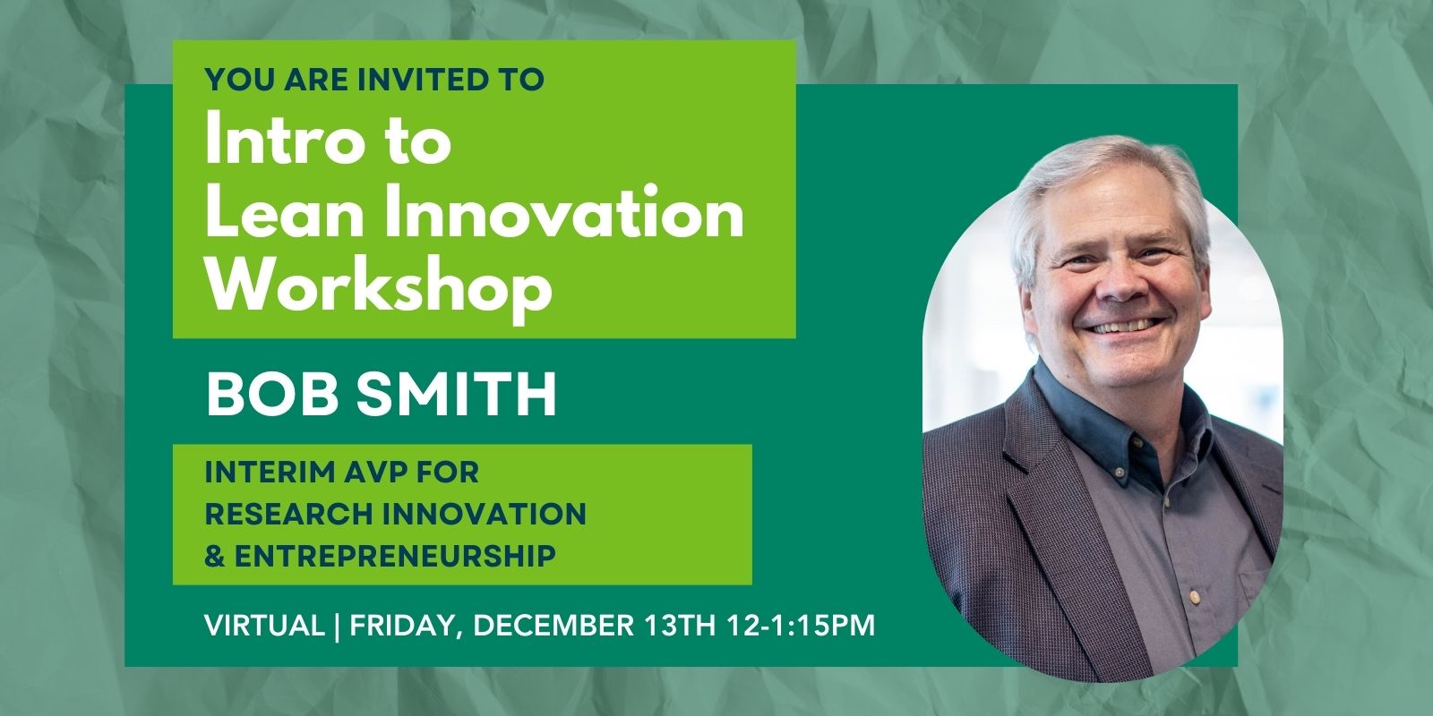 Introduction To Lean Innovation Banner