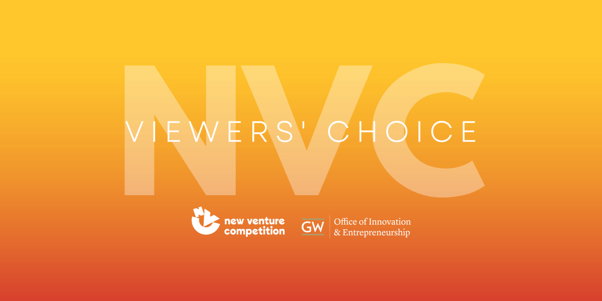 2025 Viewers' Choice Award GW New Venture Competition The